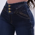 thumbnail image 4 of Jeans Skinny Mujer NYK Mezclilla Azul Tiro Medio N4725, 4 of 7