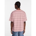 thumbnail image 3 of No Boundaries Stripe Pattern Tee with Short Sleeves, Men's XS-4XLT, 3 of 5