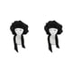 thumbnail image 1 of Kearding Gorro para dormir para mujer, gorro para pérdida de cabello, gorro de dormir, gorro de dormir reutilizable, Protector para peluquería para Negro 2piezas Kearding CBP186128, 1 of 6
