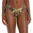 thumbnail image 1 of Bikini Lab Womens High Cut Strappy Scoop Hipster Bikini Swimsuit Bottom, 1 of 2