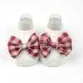 thumbnail image 4 of Ketyyh-chn99 Girls Socks 2024 Casual Baby Toddler Non Slip Socks Little Girls Cute Flowers Bowknot Cartoon Floor Socks Wine,S, 4 of 4