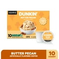 thumbnail image 3 of Dunkin’ Butter Pecan Artificially Flavored Coffee, Keurig K Cup Pods, 10 Count Box, 3 of 15