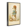thumbnail image 2 of Stupell Industries Eclectic Maritime Bathing Society Seahorse Black Framed Giclee Art, 20 x 30, by Grotto Studios, 2 of 8