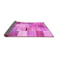 thumbnail image 2 of Ahgly Company Indoor Rectangle Patchwork Pink Transitional Area Rugs, 5' x 7', 2 of 4
