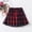 F-66Red, variant on ZHOGXU Children Toddler Girls Summer Skirt High Waist Plaid Print A Line Comfortable Fashion Mini Pleated Skirt For School And Daily Wear,Grey,2-3 Years