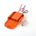 thumbnail image 1 of Eléctrico Para Ridgid/AEG 18V Power Wheels Adaptador de batería Conector de cable Hyper Li-Ion Tmvgtek Original, 1 of 9