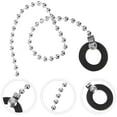 thumbnail image 6 of WHAMVOX  Metal Cymbal Chain Instrument Supplies Drum for Kit Jazz Black, 6 of 8