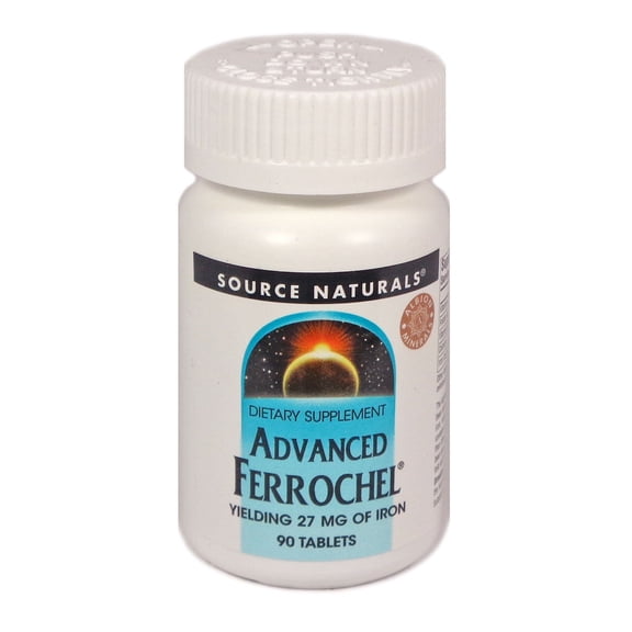 Source Naturals Ferrochel Advanced 27 mg - 90 Tablet