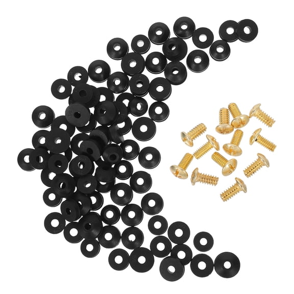 Homoyoyo Flat Beveled Rubber Washers Kit for Kitchen and Bathroom Faucets, Easy to Install, Replacement Parts