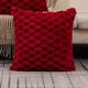 thumbnail image 3 of Almohada de terciopelo de copo de nieve tejido de color liso para sofá de oficina, almohada de apoyo lumbar, funda de almohada de apoyo para la cama, funda de cojín, 3 of 7