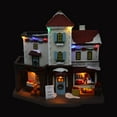 thumbnail image 5 of Christmas Village Farmer's Market Lighted Musical Snow Village Collectible Building Perfect Addition to Your Christmas Indoor Decorations & Holiday Displays, 5 of 7