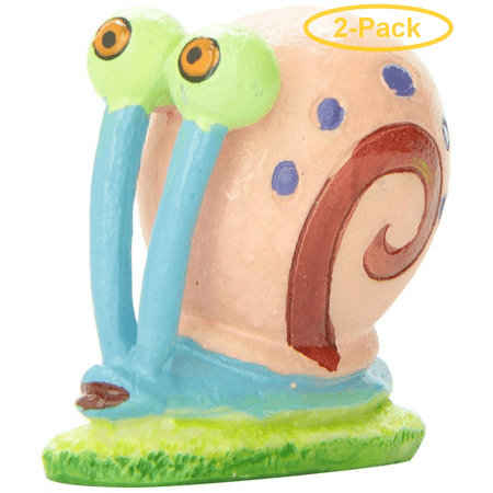 Spongebob Gary Aquarium Ornament Gary Ornament Pack Of 2