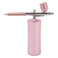 thumbnail image 2 of Inyector de oxígeno facial, humectación profunda, recargable por USB, pulverizador de agua facial de mano con 3 botellas, color rosa, 2 of 15