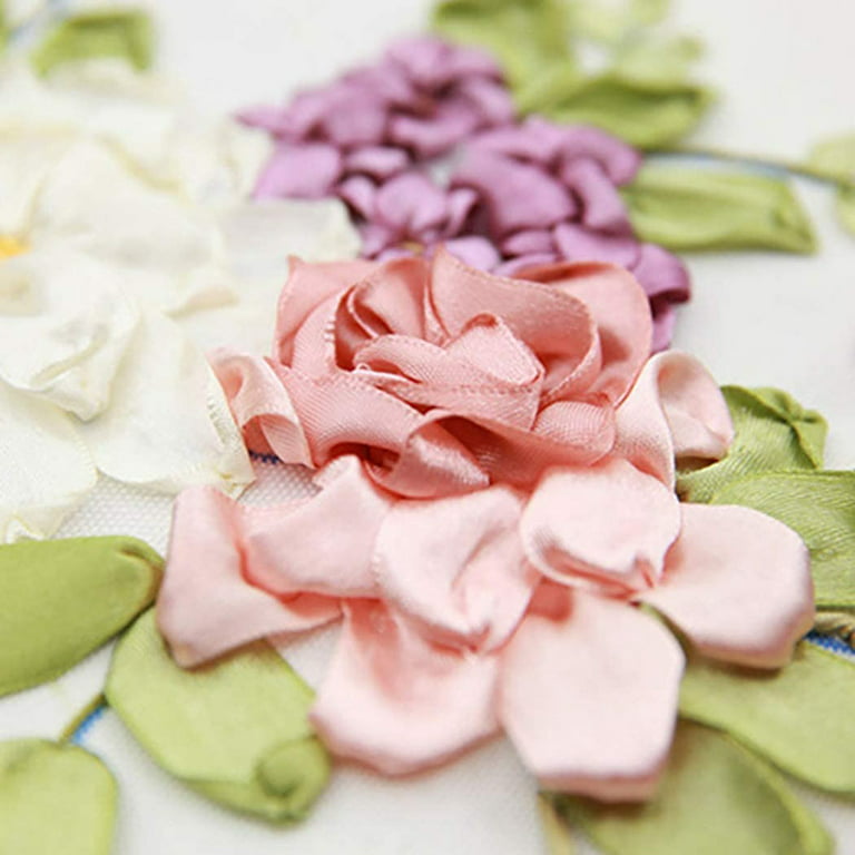 Spring Time Ribbon Embroidery Kit - Beginner - 90331555
