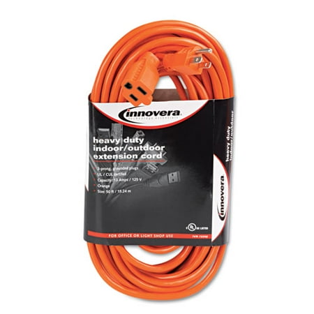 

Indoor/Outdoor Extension Cord 50 ft 13 A Orange | Bundle of 10 Each