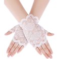 thumbnail image 1 of Gants courts en dentelle pour femmes, 1 of 7