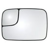 88301 - Fit System Driver Side Non-heated Mirror Glass w/ backing plate, Dodge Ram Pick-Up 1500 05-08, Ram Pick-Up 2500/3500 05-09, 7 3/16" x 10 1/4" x 11 1/16" (for OE towing Mirror, w/ blind spot)