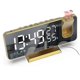 thumbnail image 1 of Alarm Clock with Ceiling Projection, 180 Rotating Digital Projector Alarm Clock Digital LED Alarm Clock, Morning Alarm Clock with Dual Alarms, USB Cha, 1 of 5