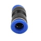 thumbnail image 3 of Conector rápido de manguera neumática de 2 vías, 10 piezas, diámetro de 8 mm, 3 of 3