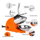 thumbnail image 2 of Maquina Triturador Hielo Triturador Cuchillo Doble Naranja Malubero Maquina Triturador de Hielo, 2 of 5