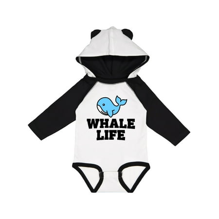 

Inktastic Whale Life Gift Baby Boy or Baby Girl Long Sleeve Bodysuit