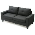 thumbnail image 4 of Glory Furniture Newbury Twill Fabric Modular Sofa in Black, 4 of 5