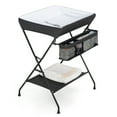 thumbnail image 1 of Topbuy Infant Folding Changing Table Portable Baby Diaper Station Gray, 1 of 8