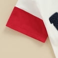 thumbnail image 5 of Okbabeha Fourth Of July Baby Boy Girl Outfit Summer Clothes USA Embroidery Romper Bubble Bodysuit Patriots Baby Clothes, 5 of 7