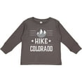 thumbnail image 3 of Inktastic Hike Colorado Hiking Trekking Hiker Boys or Girls Long Sleeve Toddler T-Shirt, 3 of 5