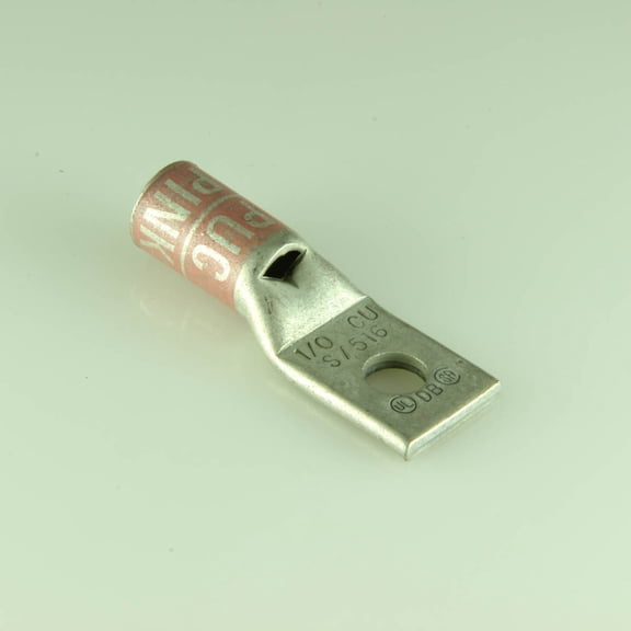 1/0 Ga., 5/16" Stud Copper Compression Lugs (1 per pack)