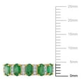 thumbnail image 2 of Everly Women's Emerald 14k Yellow Gold Ring, 2 of 8