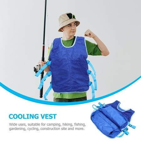

cooling vest for women 1 Set Summer Ice Vest Cooling Cold Vest Heat Relief Supply for Outdoor
