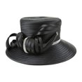 thumbnail image 1 of Chicheadwear Loop Bow w / Sombrero de trenza de ribete de piedra - Negro ChicHeadwear Sombrero para el sol, 1 of 1