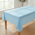 thumbnail image 2 of Plastic Table Cloth Disposable 12 Pack, 54 x 108 Inch, Blue, for Party Picnic Wedding, 2 of 5