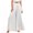 887#White, variant on Women's Wide Leg Palazzo Pants High Waisted Flowy Lounge Trousers with Pockets