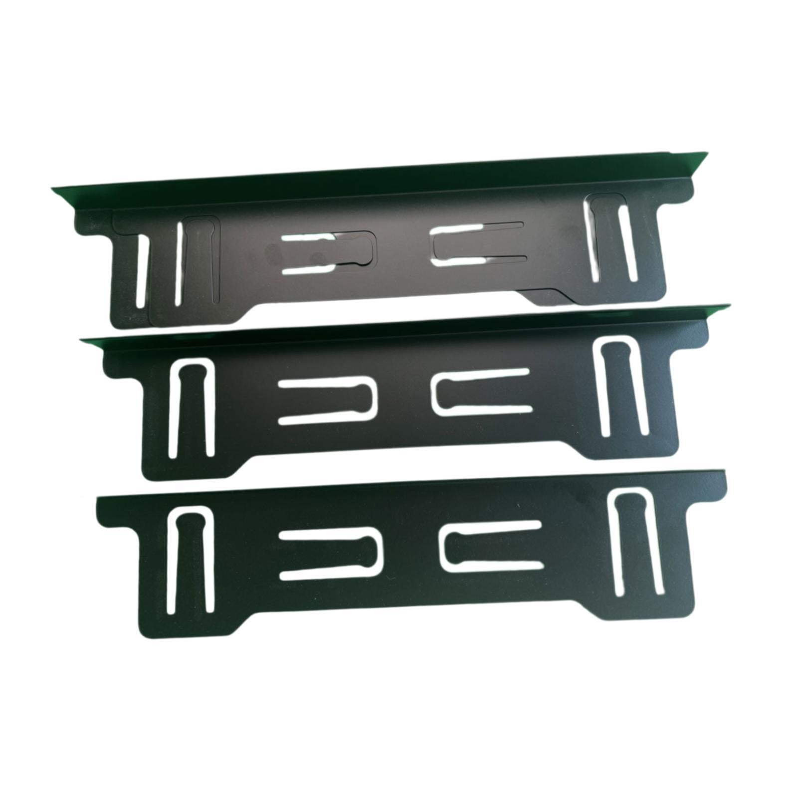 Fancyes 4Pcs Stovetop Space Covers Heat Resistant Cabinet Space Filler for Dining Room Black