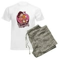 thumbnail image 6 of CafePress - My Cat Is My Valentine Pajamas - Men's Light Loose Fit Cotton Pajama Set, 6 of 7