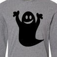 thumbnail image 4 of Inktastic Happy Halloween Cute Ghost Long Sleeve T-Shirt, 4 of 5