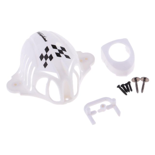 Cubierta de cámara con tornillos para Tiny Whoop Snapper6 7 Bwoop65 Bwhoop75 FPV RC Blanco
