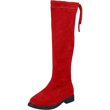 

QWZNDZGR Plush Inner Outdoor Boots Waterproof Walking Toddler Snow Boots for Girls Boys Winter Newborn Infant Crib Shoes