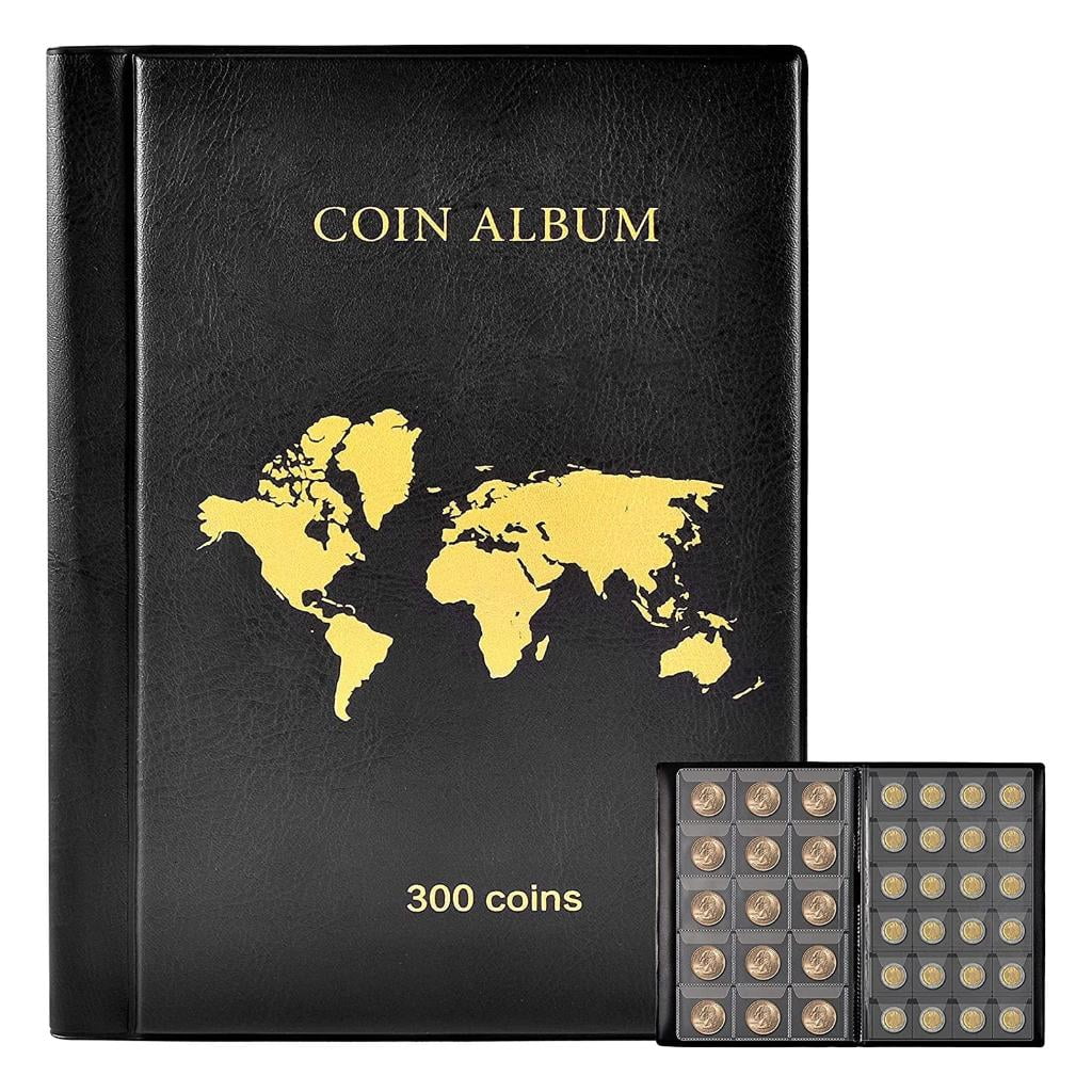 Youthyao Portable 300 Slot Coin Collection Book Material Currency Storage For Numismatists