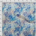 thumbnail image 4 of oneOone Velvet Sky Blue Fabric Watercolor Diy Clothing Quilting Fabric Print Fabric By Yard 58 Inch Wide-B3, 4 of 7