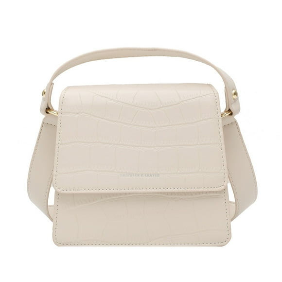 NETSENG Women's Top Handle Crossbody Bag Beige