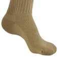 thumbnail image 6 of Ames Walker AW Style 180 E-Z Walker Plus Diabetic 8-15 mmHg Mild Compression Knee High Socks Khaki XL, 6 of 7