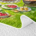 thumbnail image 5 of Erosebridal Spring Camper Theme Kids Quilt King,Happy Camping King Coverlet Set For Girls,3-Piece, 5 of 7