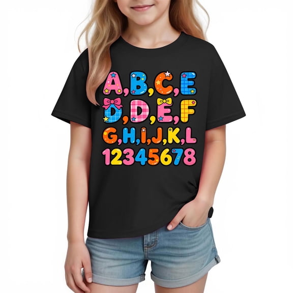 Casual Tshirts for Kids Girl Boy Summer Fall Short Sleeve Graphic Kawaii Tops Shirt Child 2026 Clothing Regular Fit Country Concert