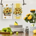 thumbnail image 5 of Sm:)e Sunflower Summer Kitchen Dish Towels 18x26 Inch Set of 2, 5 of 7