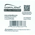 thumbnail image 2 of Cortland Fairplay Big Fish Bass Poppers, 2 Count, 664876, 2 of 6