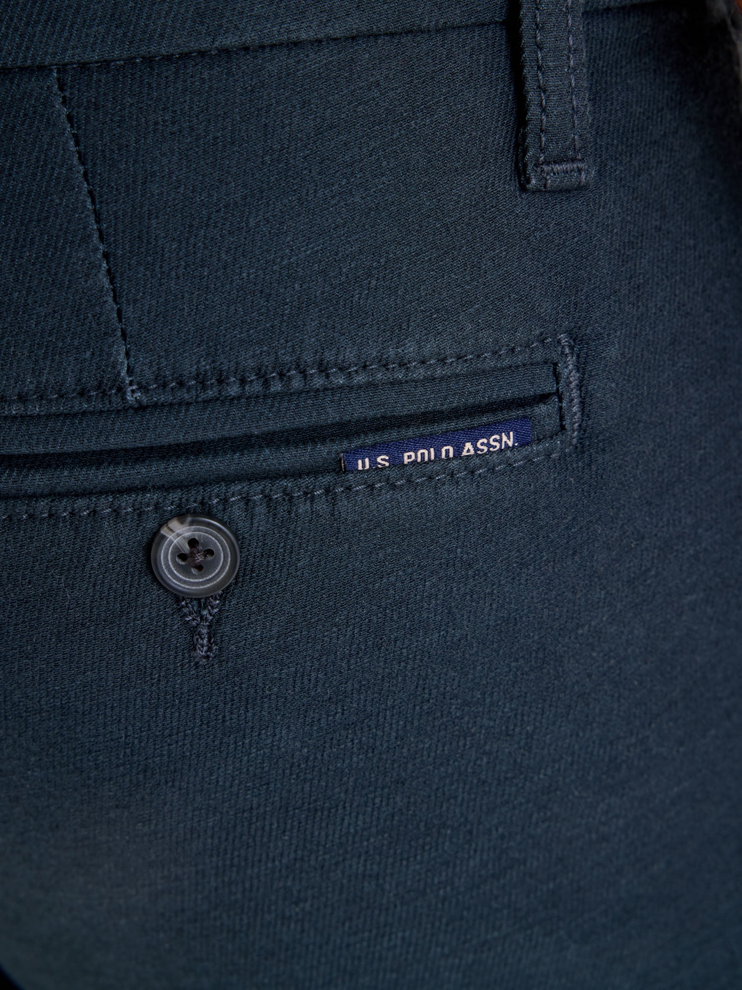 U.S. Polo Assn. Men's Slim Straight Knit Chino Pant