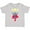 AC-Heather Grey, variant on Superhero Girl, Cute Girl, Blonde Hair, Red Cape Girls Toddler T-Shirt